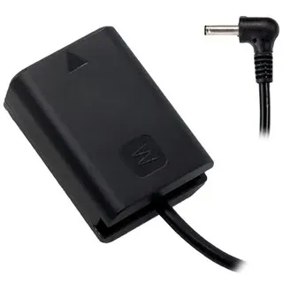 Tilta Sony NP-FW50 Dummy-Batterie auf 3,5/1,35mm DC-Stecker Kabel