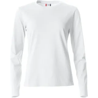 Clique Basic Langarmshirt Weiß L