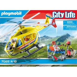 Playmobil City Life Rettungshelikopter 71203