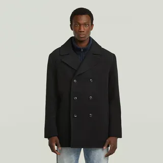 G-Star Mantel Peacoat schwarz L