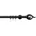 LIEDECO Gardinenstange LIEDECO 1 120cm Gardinenstange
