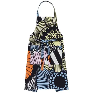 Marimekko - Siirtolapuutarha Gartenschürze, weiß / hellgelb / orange / hellblau