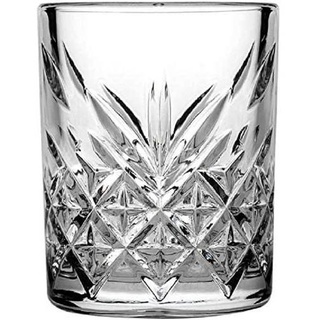Pasabahce 52780 Whisky Timeless Schnapsglas, Shotglas, Stamper, 60ml, Glas, transparent, 4er-Set