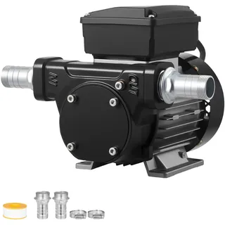 Vevor Kraftstofftransferpumpe 230V AC, 60 L/min, maximale Saughöhe 2,4 m, maximale Förderhöhe 13,7 m