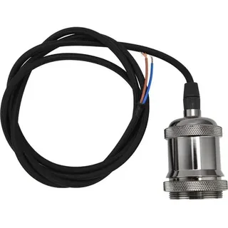 Hängelampen-kabelset, Benutzerfreundliches Hängelampen-kabelset Mit Stecker, Schwarz Mit Aluminiumverbinder Für Hausbar Und Küche