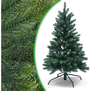 DILUMA Künstlicher Weihnachtsbaum Spritzguss Weihnachtsbaum Künstlich wie echt Tannenbaum Christbaum grün 120 cm