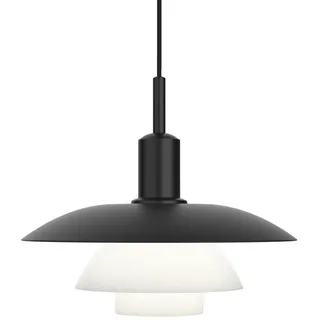 Louis Poulsen - PH 5/5 Pendelleuchte, 2700K, Aluminium schwarz / Opalglas