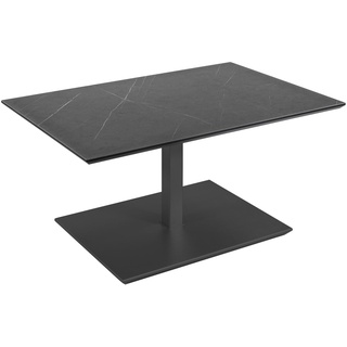 vierhaus Vierhaus, 1426-MMN-ANM, HPL/MDF/Metall, höhenverstellbar + rollbar, 90 x 60 x 47-65 cm, Marmara Nero/anthrazit