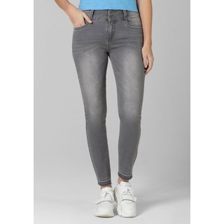 TIMEZONE Slim-fit-Jeans Slim EnyaTZ Womanshape 7/8 grau 33