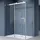 Eckdusche rechts 140 195 cm transparent ESG-Glas D648360641500