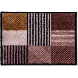 Schöner Wohnen Manhattan 50 x 70 cm Braun/Pink/Rosa/Rot/Schwarz