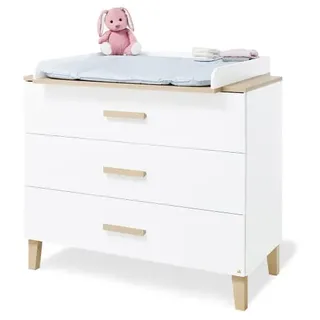 Pinolino Wickelkommode Lumi breit in Weiß | Gr.: onesize