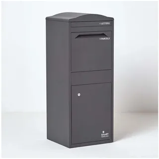 Smart Parcel Box grau inkl. Zeitungsfach