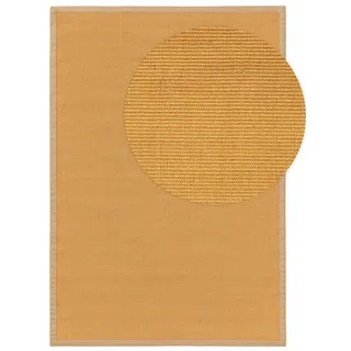 Sisalteppich Sana, benuta, rechteckig, Höhe: 5 mm, Kunstfaser, Berber, Ethno-Style, Wohnzimmer beige|weiß 200 cm x 300 cm x 5 mm