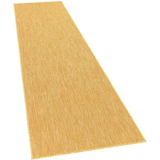 Paco Home Outdoorteppich, Gelb, Textil, Rechteckig, 80x150 cm, strapazierfähig, für Fußbodenheizung geeignet, Teppiche & Böden, Teppiche, Outdoorteppiche