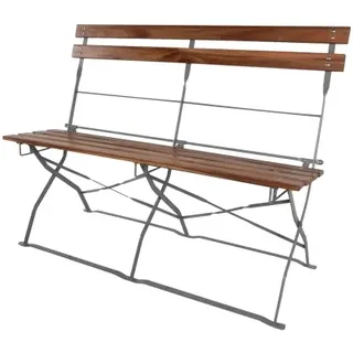 Lex Biergartenbank 110 x 48 x 84 cm Braun