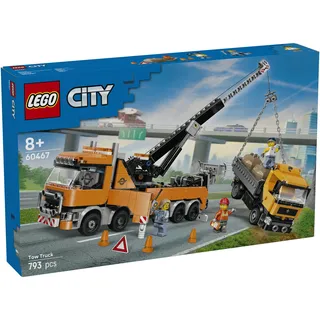 LEGO City Schwerlast-Abschleppwagen mit Kran 60467