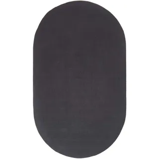 Homescapes Teppich, geflochten oval 60/90 cm,