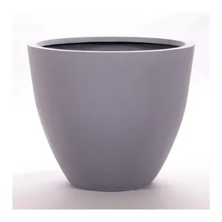 eleganteinrichten Pflanzkübel Ø 90 x 80 cm grau