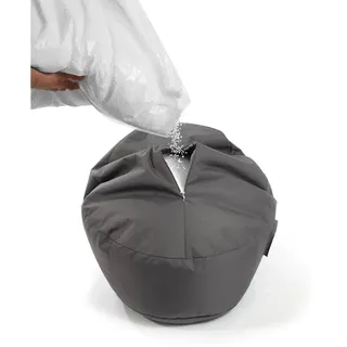 mokebo mokebo® Sitzsack-Füllung Weiß, Kunststoff, 60x55x66 cm, Oeko-Tex®, Wohnzimmer, Hocker, Sitzsäcke, XXL Sitzsäcke
