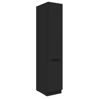 Küchen-Preisbombe Hochschrank SIENA 40 x 0 x 0 cm Schwarz