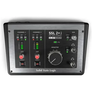 Solid State Logic Ssl2+ MKII 2-Kanal USB-Audiointerface