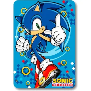 COFI Sonic Kuscheldecke 140 x 100 cm Blau