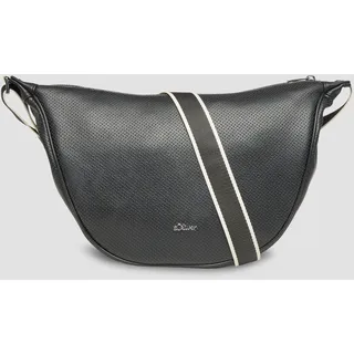 s.Oliver Crossbody Bag Leder Schwarz