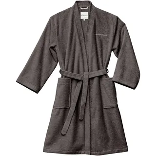 Bademantel TOM TAILOR Gr, S - grau