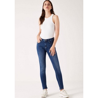 Garcia High-waist-Jeans Celia superslim blau