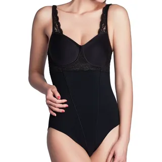 Miss Perfect Body 5589 Figurformender Minimizer Funktionsbody mit Spitze schwarz 85 B