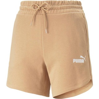 PUMA Damen Shorts ESS 5 High Waist Shorts, DUSTY TAN, XS