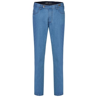 aubi: Bequeme Jeans aubi Perfect Fit Herren Sommer Jeans Hose Stretch aus Baumwolle High Flex Modell 577 blau 26