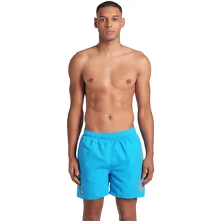 Arena Badeshorts Fundamentals Logo R Blau/Türkis XXL