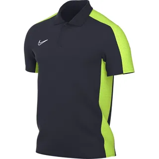 Nike Academy 23 Poloshirt Obsidian/Volt/White L