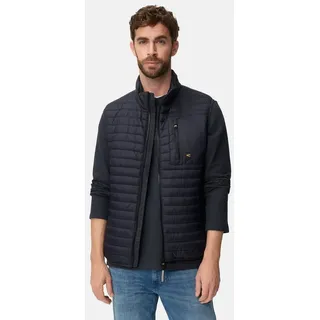 camel active Steppweste mit wasserabweisender Funktion ärmellos mit Stehkragen blau XXXL (60)