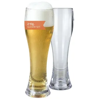 moritz Milano Weizenglas Bierglas 0,5 l 2 St.