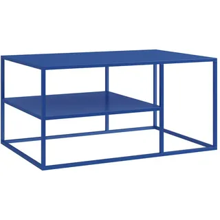 [en.casa] Solund Dunkelblau Metall 90 x 45 cm