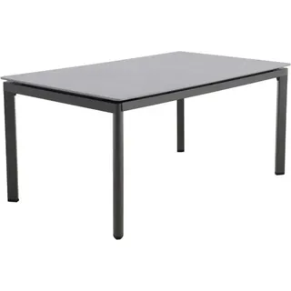 MWH Das Original Alutapo Gartentisch 160 x 95 x 74 cm Iron Grey/Armani Grey