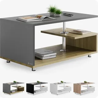 CASARIA Orlando Grau Eiche 95 x 55 x 50 cm