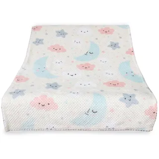 BestLivings Kuscheldecke Cashmere Dots Kids Sonne Mond Sterne