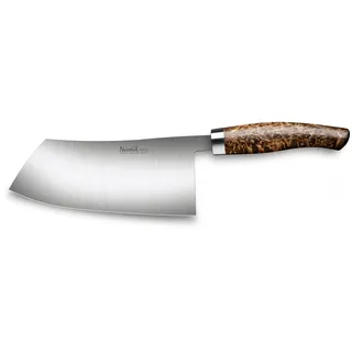Nesmuk SOUL Chinesisches Kochmesser 180mm Micarta Green Karelische Maserbirke