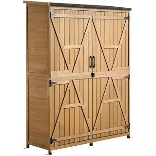 Vevor Geräteschrank 1,21 x 0,43 m Holz