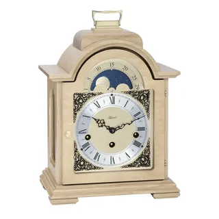 HERMLE Tischuhr Eiche hell 4/4 Westminster - Modell: 22864-050340