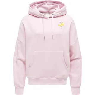 Ragwear Hoodie Print-Akzenten Rosa XL