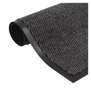 vidaXL Schmutzfangmatte 120 x 180 cm Grau