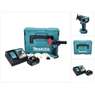 Makita Akku-Poliermaschine DPV 300 RG1J Akku Schleifer Polierer 18 V 50 / 80 mm Brushless