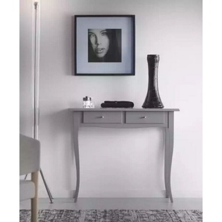 JVmoebel Konsolentisch Konsolentisch Design Holz Tisch Konsole Sideboard Tische Luxus (1-St., 1x nur Konsolentisch), Made in Europa grau