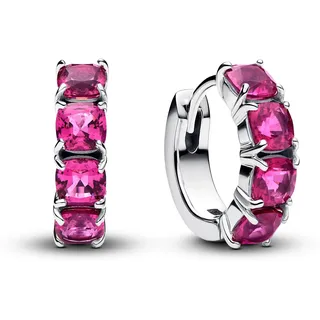 Pandora Creolen Timeless Rosafarbene Silber 293851C02 onesize