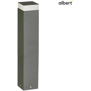 Albert LED Sockelleuchte Typ Nr. 2293, IP54 IK08, 50cm, 12W 3000K 1400lm, schaltbar, Anthrazit ALB-622293